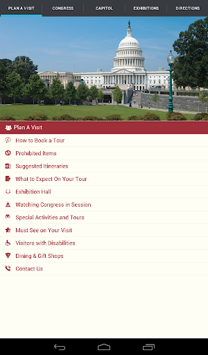 【免費旅遊App】U.S. Capitol Visitor Guide-APP點子