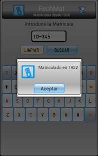 Lastest Fecha Matrículas España APK for Android