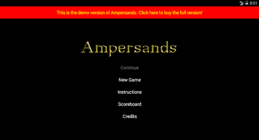 【免費冒險App】Ampersands Demo-APP點子