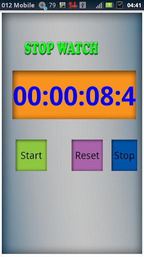 stop watch timer