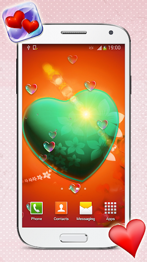 免費下載個人化APP|Cute Hearts Live Wallpaper HD app開箱文|APP開箱王