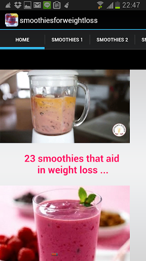 smoothies for weight loss