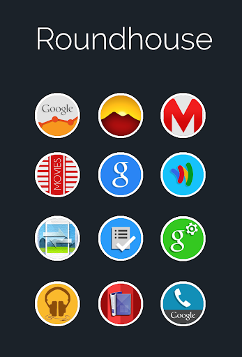 Roundhouse Icon Pack