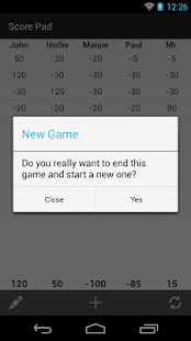 Score Pad Screenshots 3