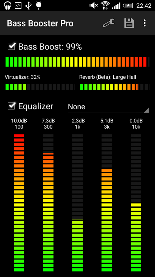    Bass Booster Pro- screenshot  