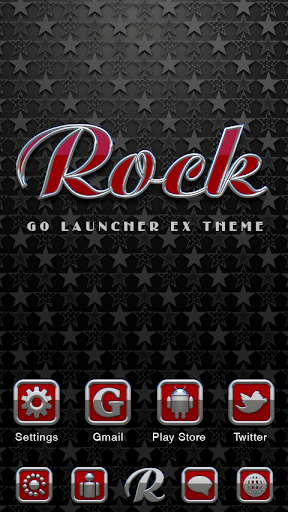 Rock GO Launcher Ex Theme