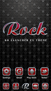Rock GO Launcher Ex Theme Screenshots 0