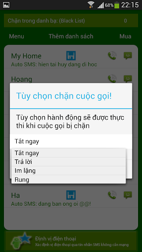 【免費生產應用App】Chan cuoc goi va SMS-APP點子