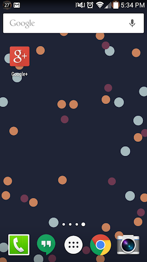 Bouncing Ions Live Wallpaper