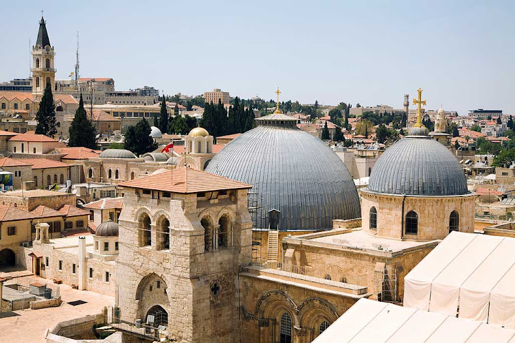 Jerusalem, Israel near the Church of the Holy Sepulchre.