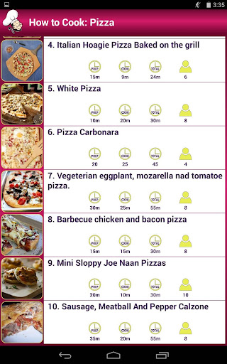 Pizza Recipes Cooking