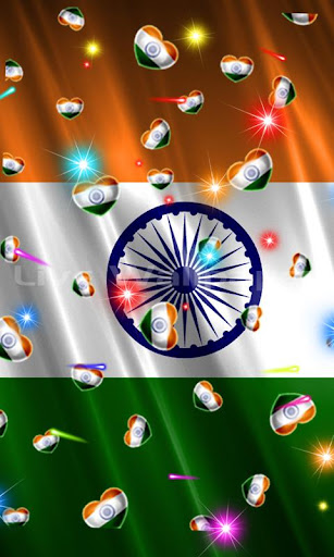 India Flag Heart