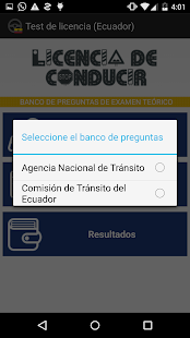 Test de Licencia (Ecuador) Screenshots 1