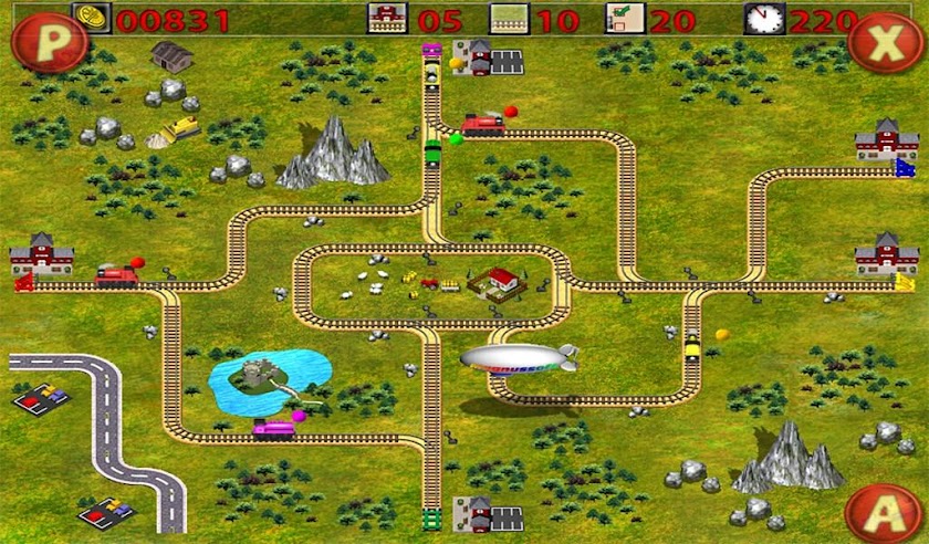 Railroad Rumble ( Locomotive ) Screen 1