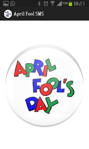 April Fool SMS