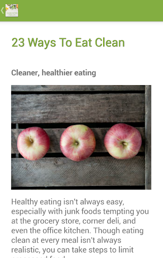 Clean Eating for Life