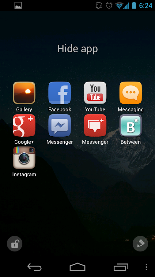 GO Launcher EX (português) - screenshot