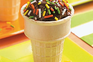 Brownies in a Cone