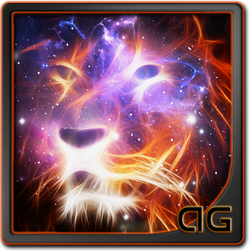 Starfield Lion Galaxy LWP LOGO-APP點子