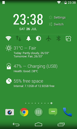 KK Widget DashClock +