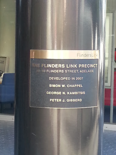 Flinders Street Precinct Plaque