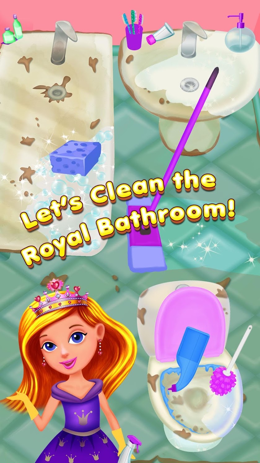 Princess Castle Cleanup Screen 3
