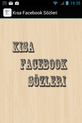 Kısa Facebook Sözleri