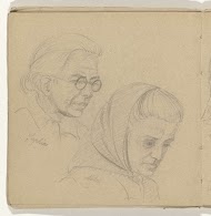 Portretten van Sophie en Meta