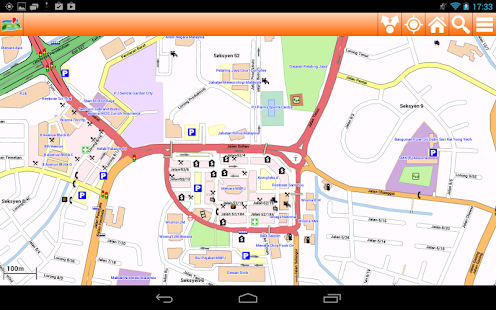 Kuala Lumpur Offline mappa map Screenshots 2