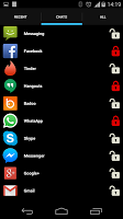 Full Apps & Chats Locker APK Ekran Görüntüsü Küçük Resim #4