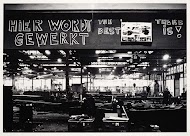 Verlaten fabriekshal van het staalconstructiebedrijf Nederhorst-De Vries Robbé