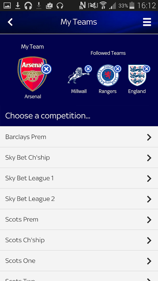 Sky Sports Live Football SC Android Apps on Google Play