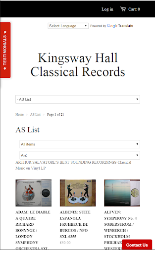 【免費音樂App】Kingswayhall Classical Records-APP點子