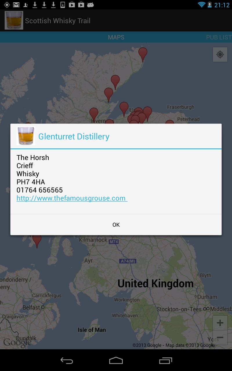Scottish Whisky Trail Screen 2