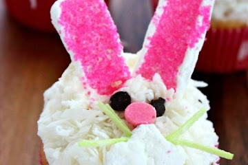Easter Bunny Cupcakes