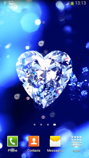 Diamonds Live Wallpaper