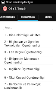 Free Download ÖSYS Tercih (LYS , YGS) APK for Android