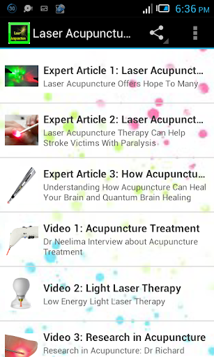 Laser Acupuncture - Guide