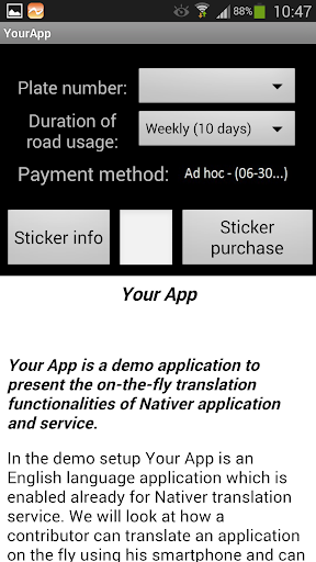 Your App