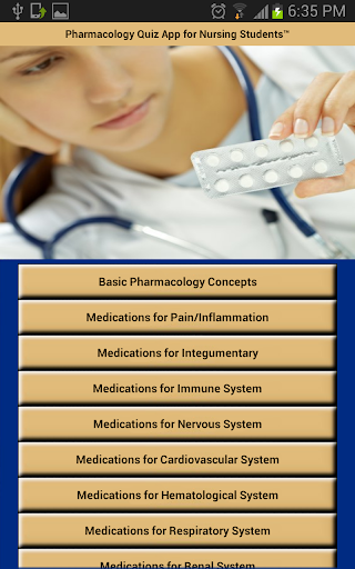 【免費教育App】Pharmacology Quiz App-APP點子