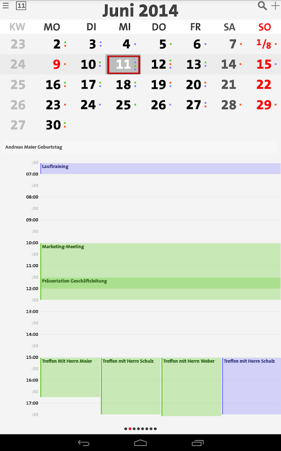 terminic 3-Monatskalender – Android-Apps auf Google Play