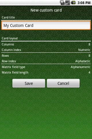 MatrixCard (Full) Screen 2