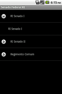 Regimento Senado Federal Screen 3