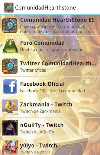 【免費娛樂App】Comunidad Hearthstone ES-APP點子