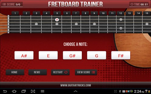 Guitar Fretboard Challenge