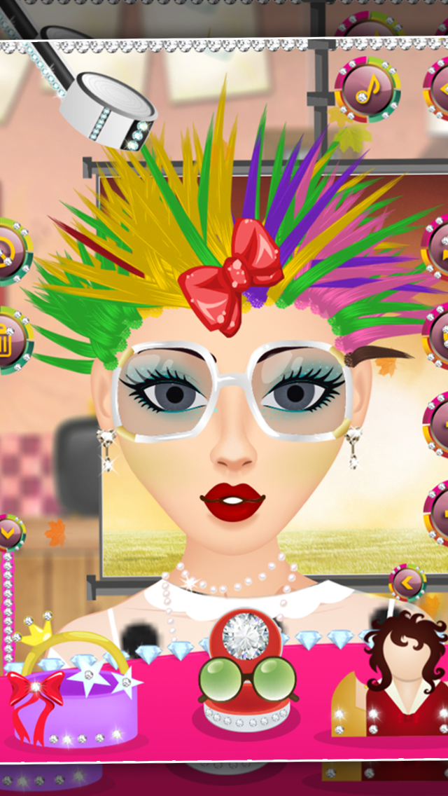 Android application Real Hair Salon - Girls games screenshort