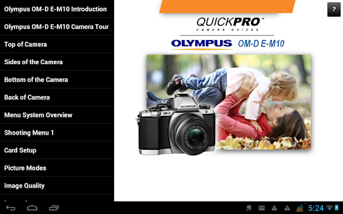 Guide to Olympus OM-D E-M10