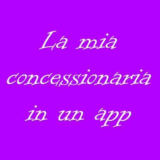 La mia concessionaria in app LOGO-APP點子