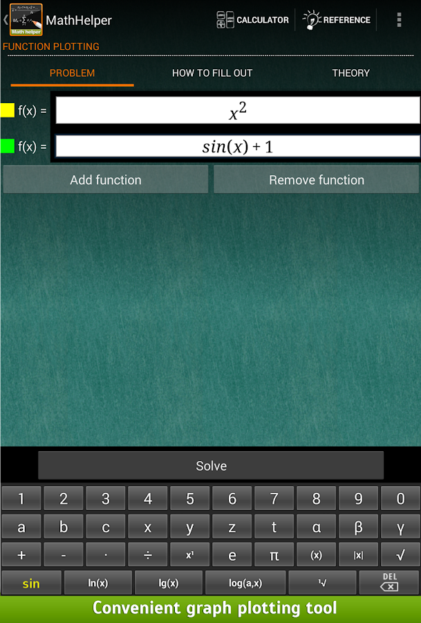 MathHelper: Algebra & Calculus - screenshot