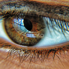 Eye on the future! by Edson Leguth - People Body Parts